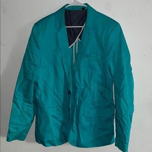 GUESS Men's Vibrant Teal Jacket DEAN BLAZER